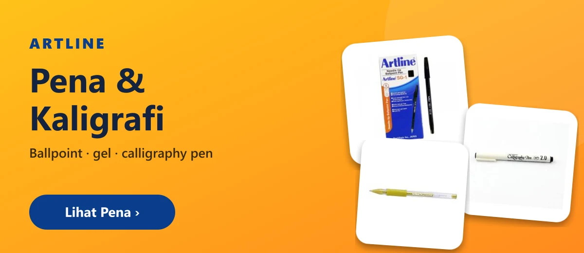 ARTLINE — pena dan kaligrafi